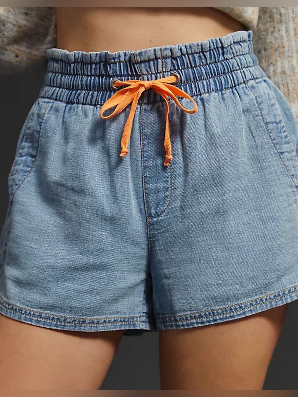 Pilcro Anthropologie Denim Mid-Rise Shorts